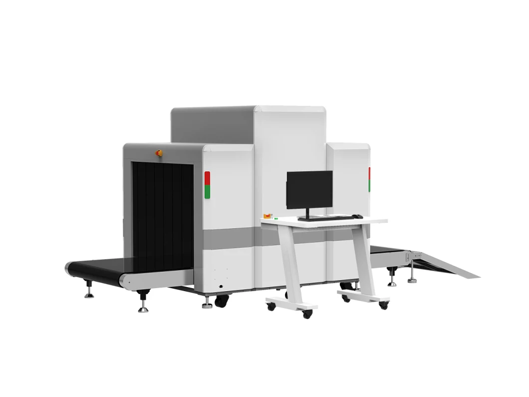 160kv Single View 10080c Package X-ray Baggage Scanner Machine for Airport