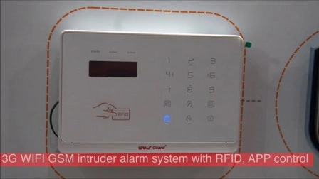 Wolf Guard Wireless RFID Smart Best Home 3G WiFi GSM Sistema de alarma de seguridad contra intrusos