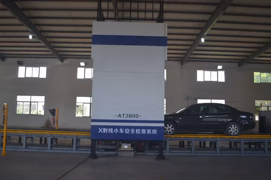 Máquina de rayos X Sistema de seguridad de rayos X para escanear automóviles, vehículos 300kv