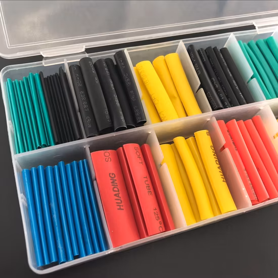 Tubo termorretráctil de alto grado ignífugo UL-94V0 de protección ambiental RoHS utilizado en vehículos eléctricos de nueva energía