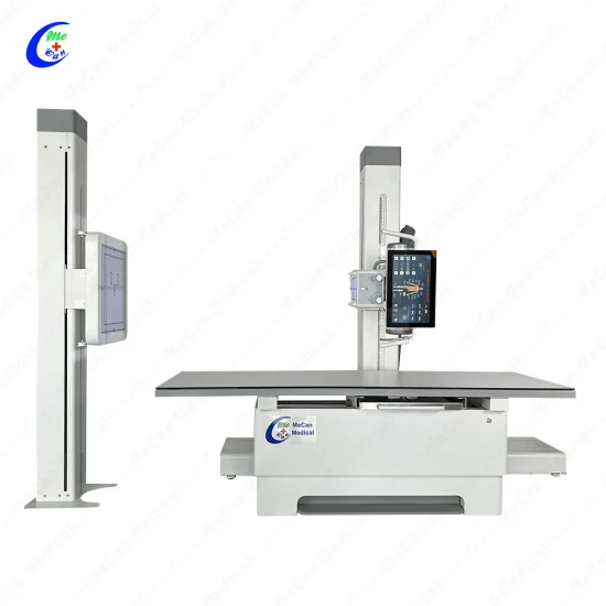 32kw 50kw alta frecuencia 500mA Chest Dr Digital X-ray Medical Xray Table Xray Digital X Ray Machine radiografía para Hospital